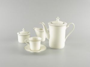 Bộ trà 1.25L - Tulip Ngà - Ngân Sa