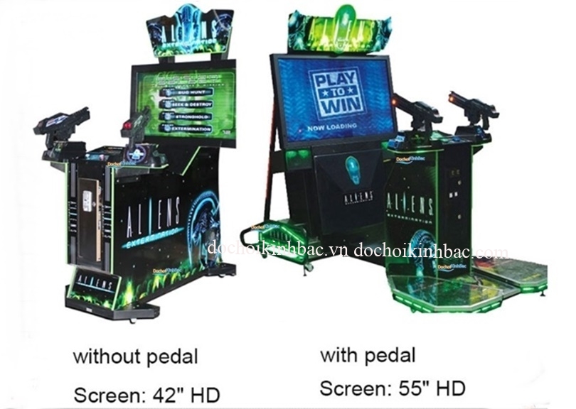 máy game bắn súng alien