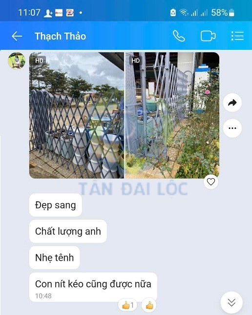 Khách hàng đánh giá sản phẩm hàng rào di động kéo tay chữ U