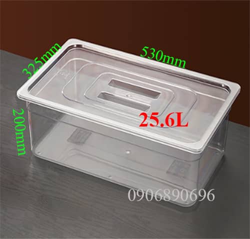 giá khay 1/1 nhựa mika cứng, giá khay nhựa có nắp, khay nhựa đựng thức ăn, khay mika đựng thức ăn, khay nhựa buffet