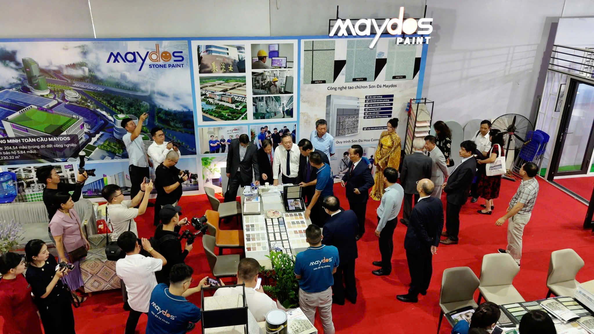 Maydos triển lãm VietBuild Hà Nội T9-2025