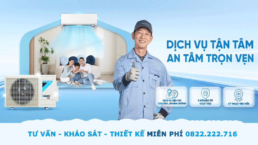 Proshop Daikin Sen Việt cung cấp dịch vụ trọn gói