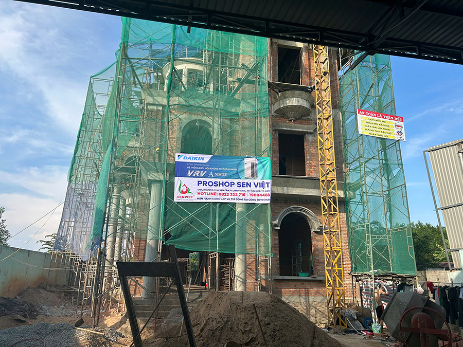 Sen Việt cung cấp giải pháp lắt đặt điều hòa cho nhà phố trọn gói
