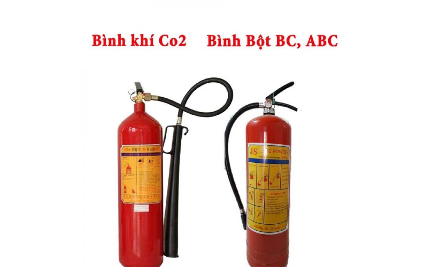 các loại bình chữa cháy