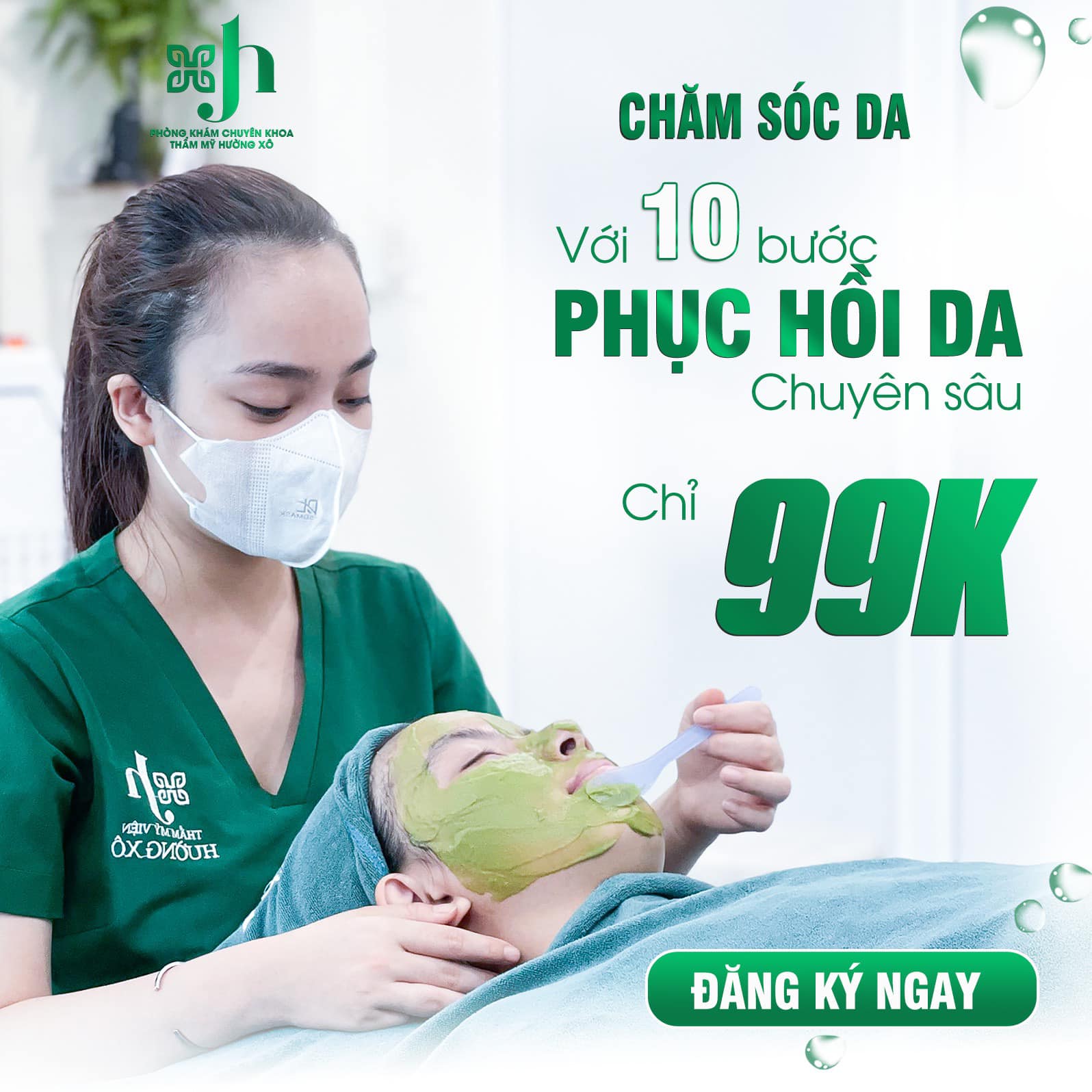 Chăm sóc da chuyên sâu uy tín tại Vinh