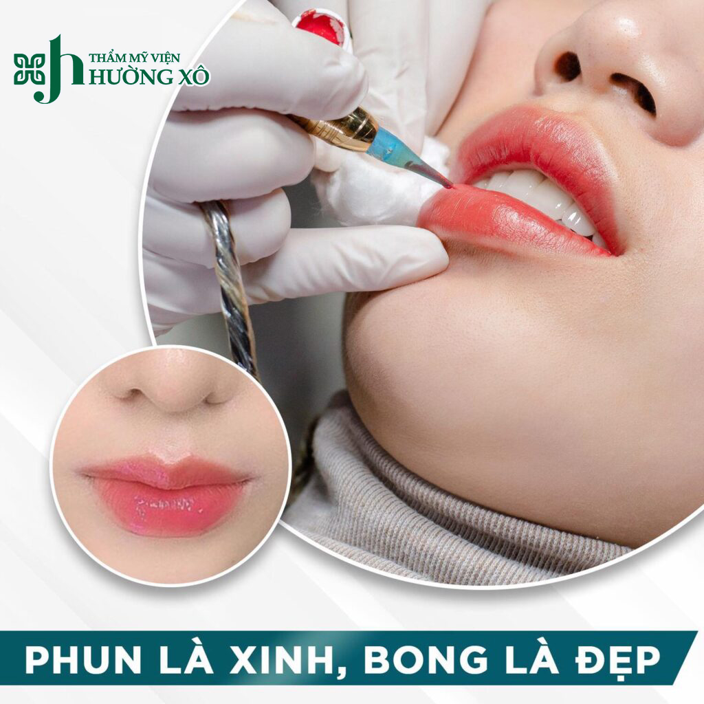 Phun xăm môi