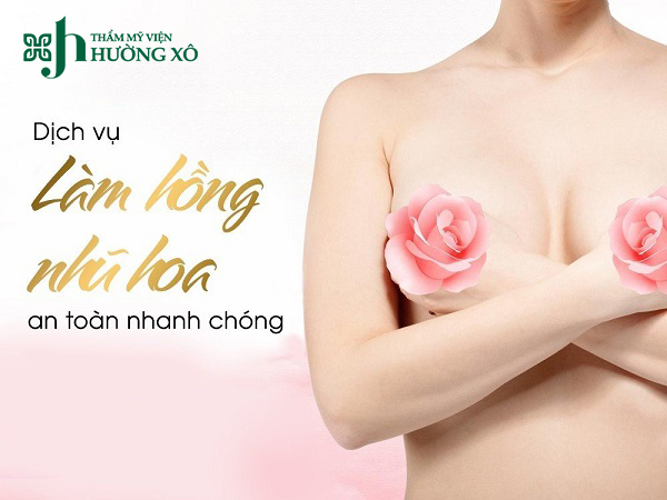 Làm hồng nhũ hoa