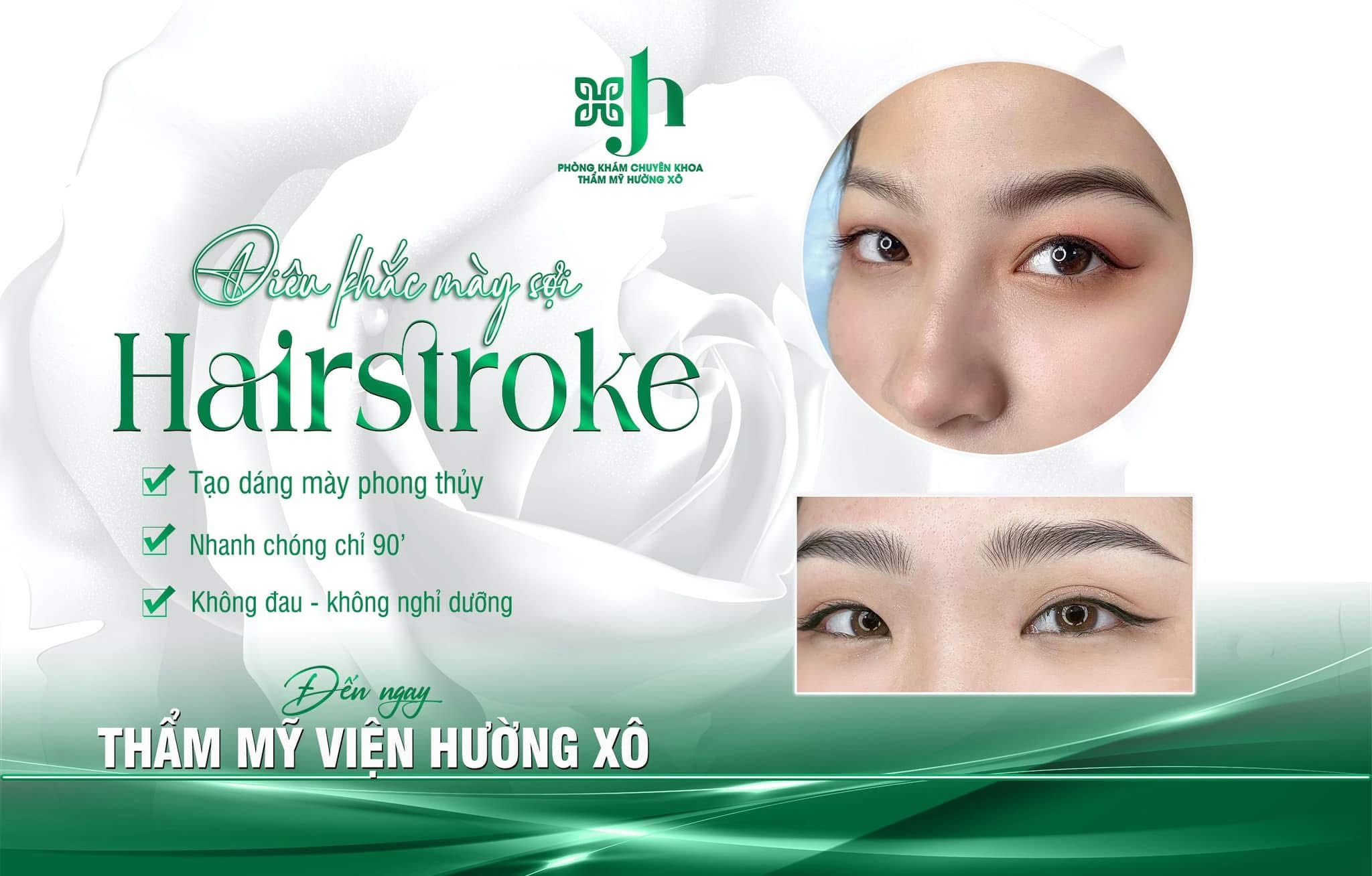 Điêu khắc mày Hairstroke