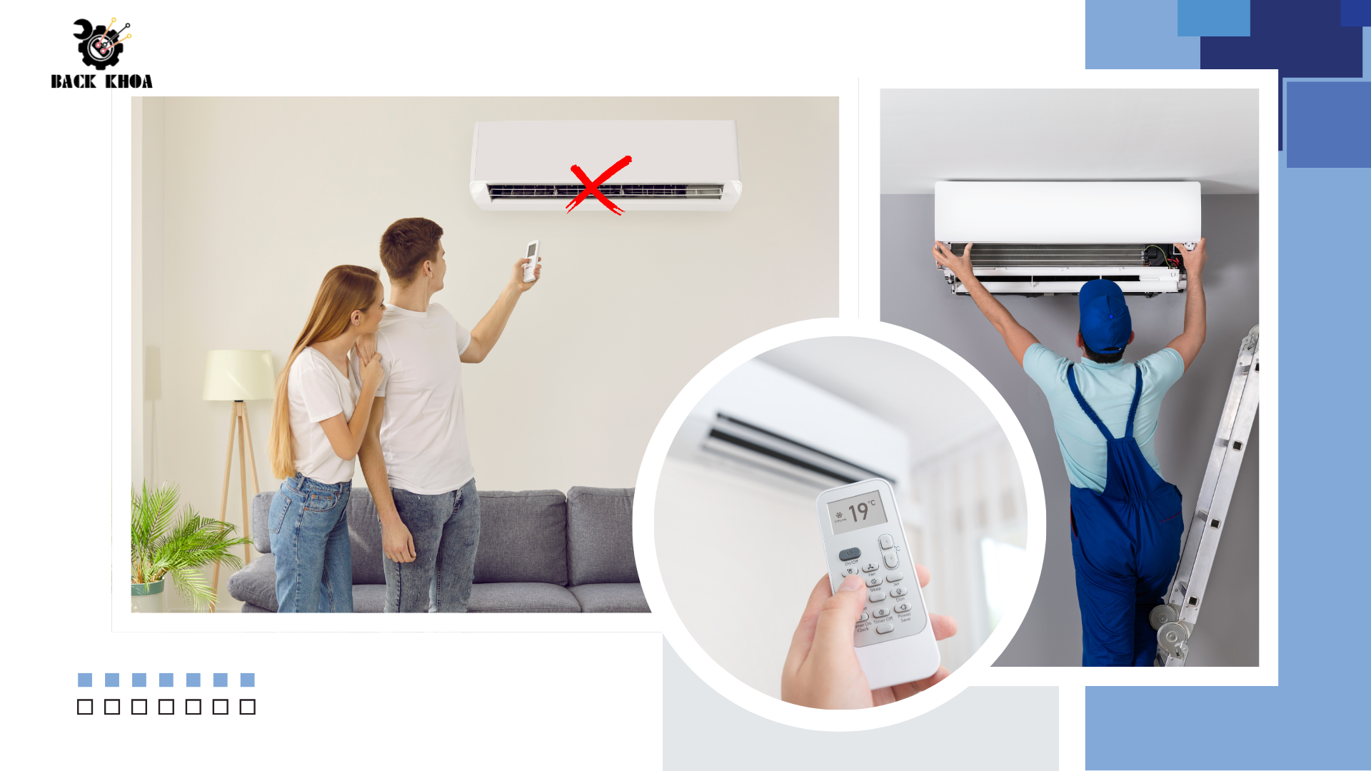 Nguyên nhân khiến điều hoà không lên nguồn