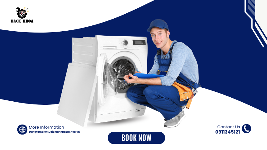 Dịch vụ sửa máy giặt tận nơi của Bách Khoa Thiên Hà