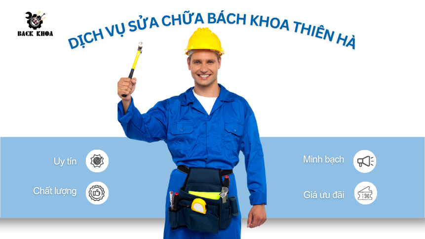 Dịch vụ sửa chữa lò vi sóng uy tín, an toàn của Bách Khoa Thiên Hà
