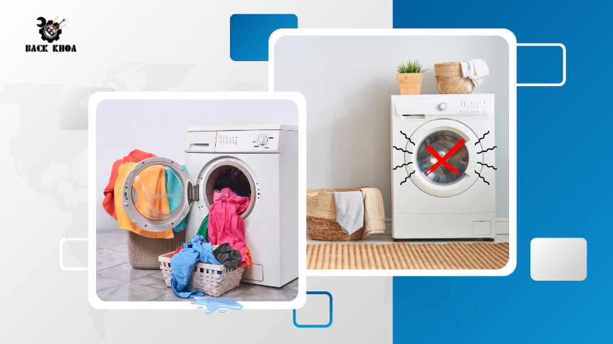 Dấu hiệu máy giặt không vắt được là gì