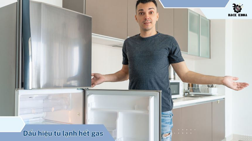 Dấu hiệu nhận biết tủ lạnh hết gas