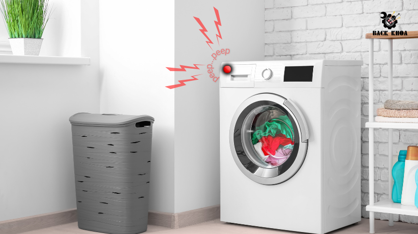 Vì sao máy giặt lại kêu tít tít liên tục