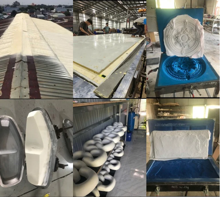 các lĩnh vực và sản phẩm pu