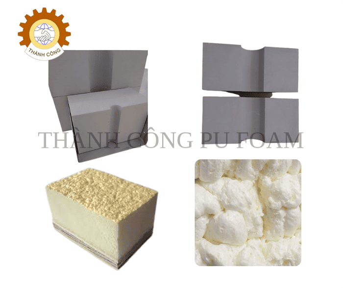 máy phun PU mút mềm