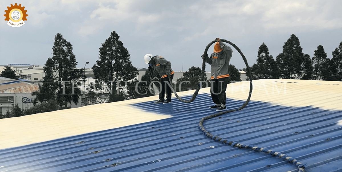 giảm tải trọng công trình bằng PU