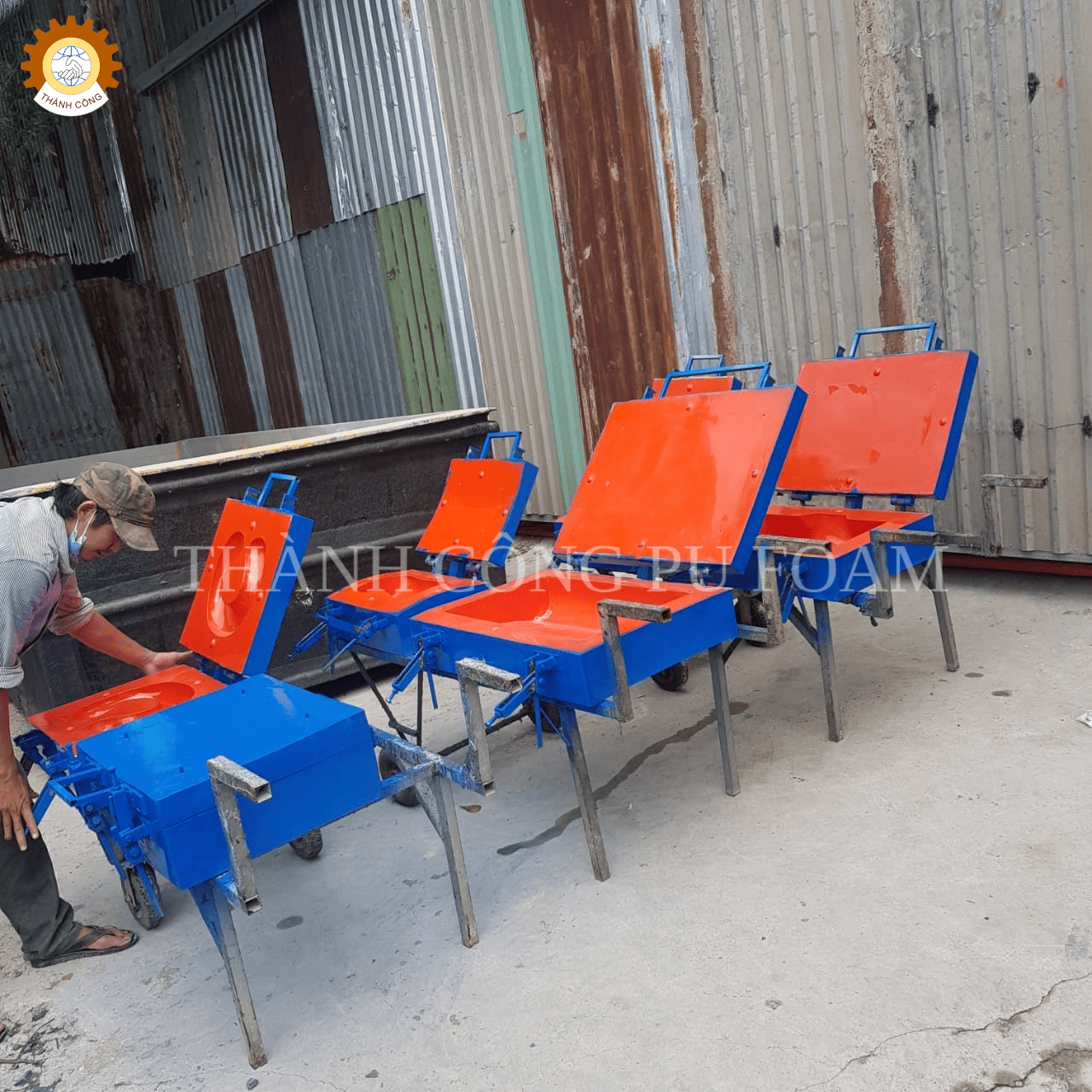 khuôn composite đổ PU