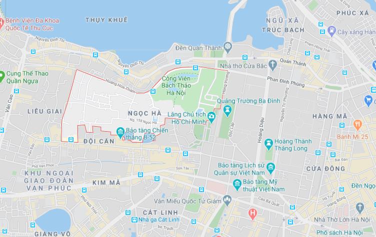 Ngọc Hà, Quận Ba Đình, TP Hà Nội 