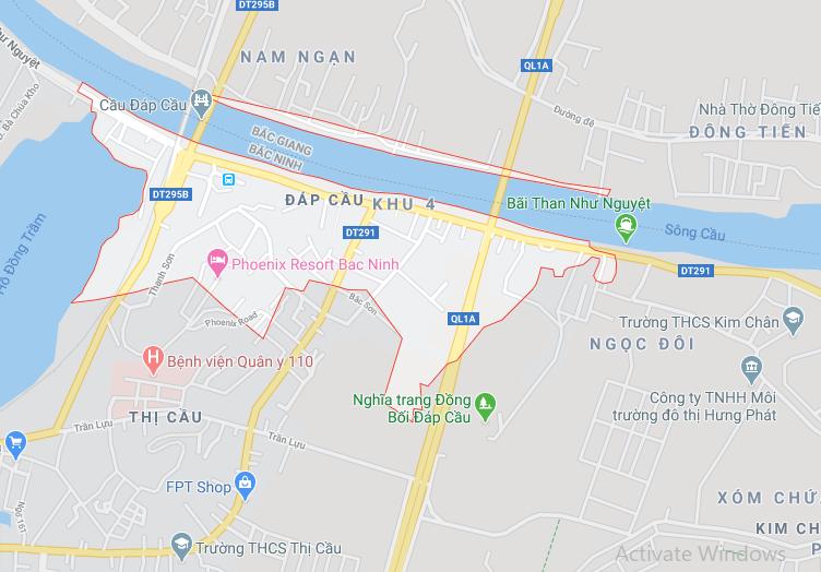 Đáp Cầu, TP Bắc Ninh, tỉnh Bắc Ninh