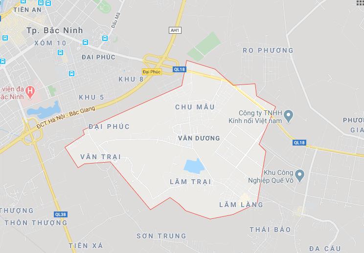 Vân Dương, TP Bắc Ninh, tỉnh Bắc Ninh