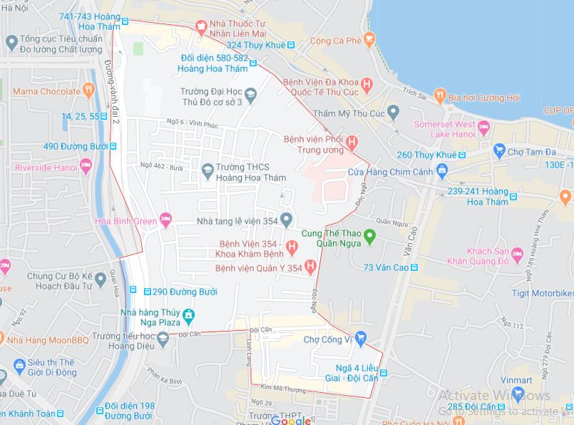 Vĩnh Phúc, Ba Đình, Hà Nội