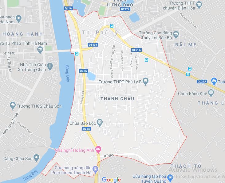 Thanh Châu, TP Phủ Lý, Hà Nam