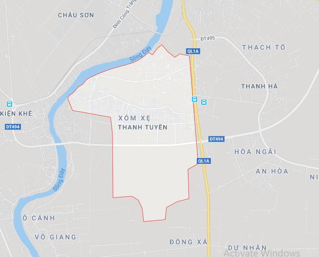 Thanh Tuyền, tp Phủ Lý, tỉnh Hà Nam