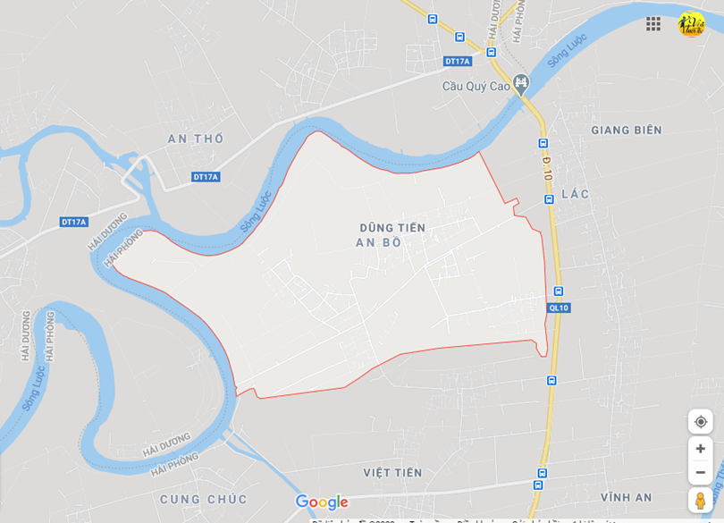 Hình ảnh vị trí địa lý tại Dũng tiến, Vĩnh bảo, Hải phòng