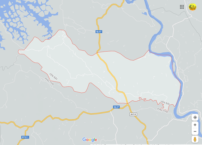 Hình ảnh vị trí địa lý tại Đại minh, Yên bình, Yên bái 