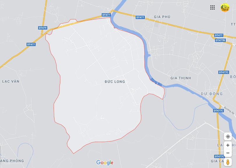 Hình ảnh vị trí địa lý tại Đức long, Nho quan, Ninh bình