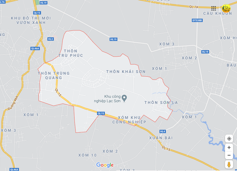 Vị trí địa lý tại Lạc sơn, Đô lương, Nghệ an