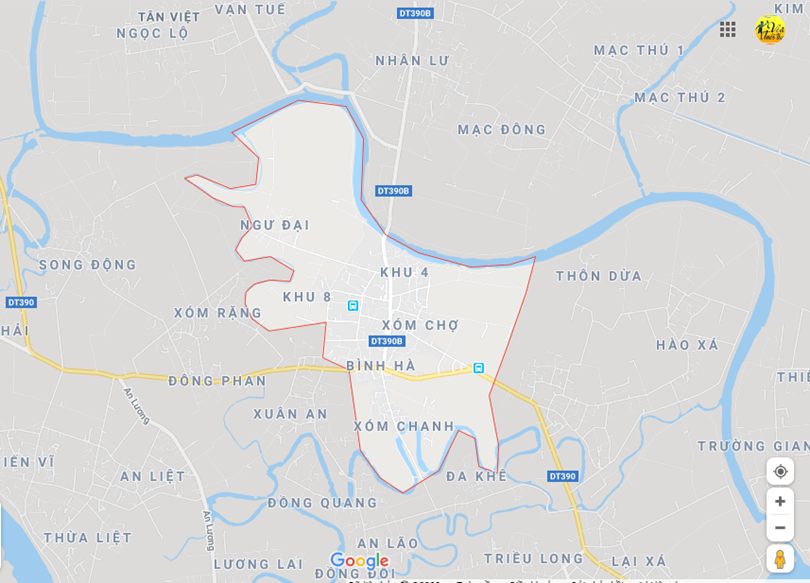 Hình ảnh vị trí địa lý tại thị trấn Thanh hà, Thanh hà, Hải dương