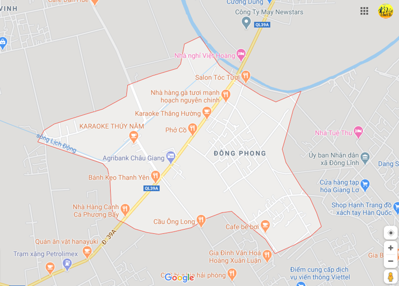 Hình ảnh vị trí địa lý tại Đông phong, Đông hưng, Thái bình