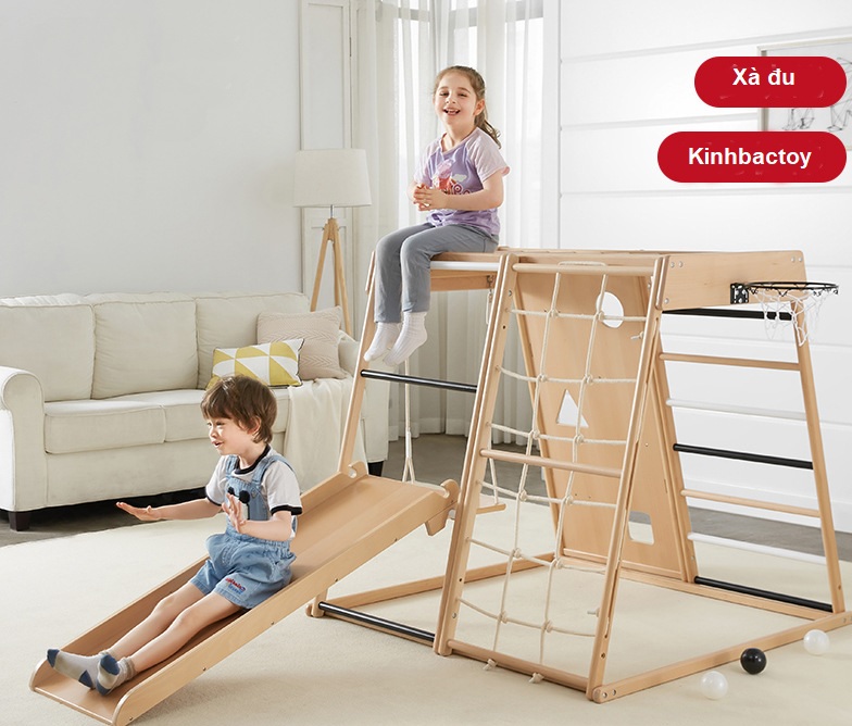 Bộ vận động gỗ đa năng gỗ BCDXD18