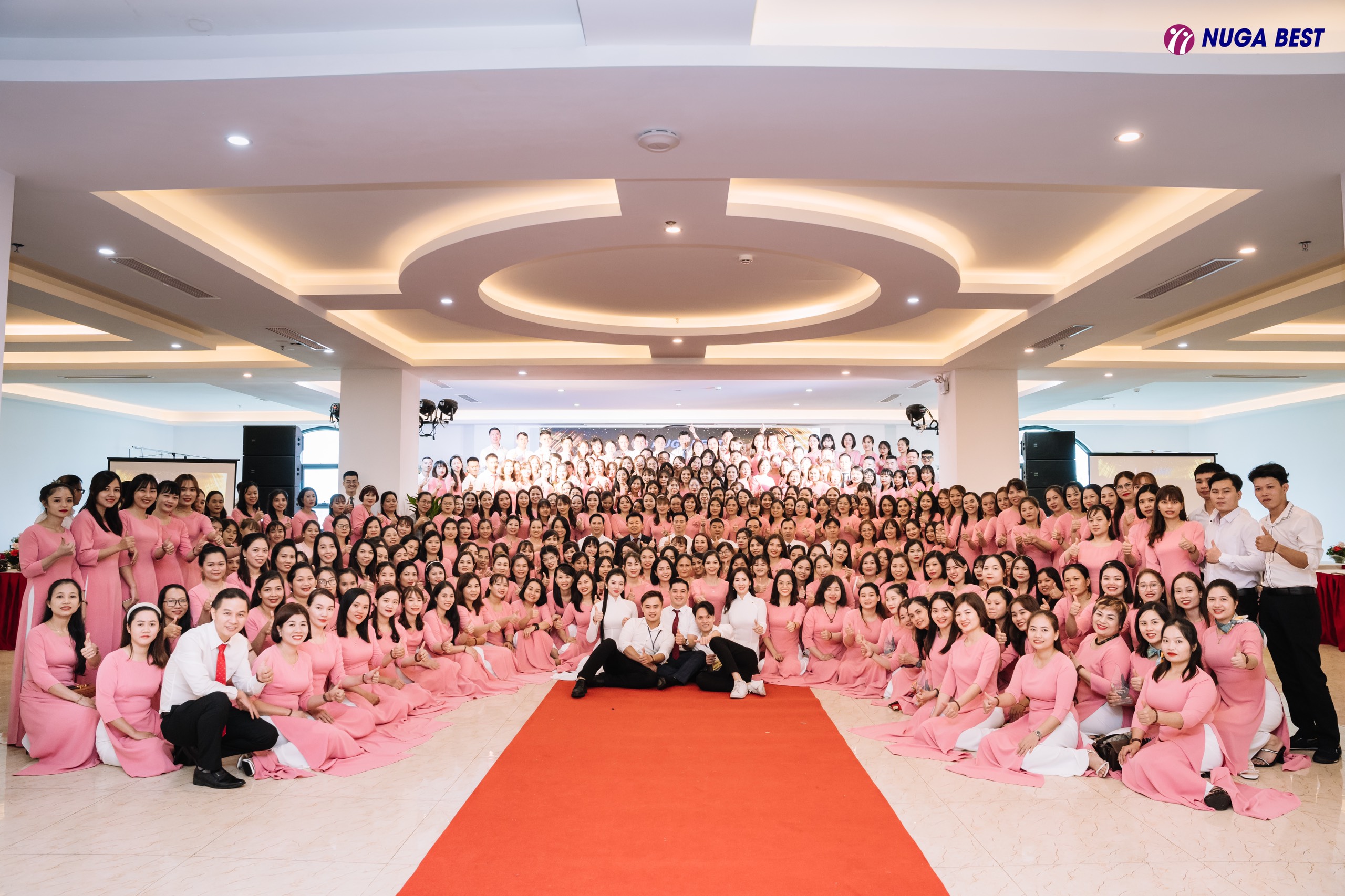 Hệ thống CBNV tại Nuga Best Việt Nam