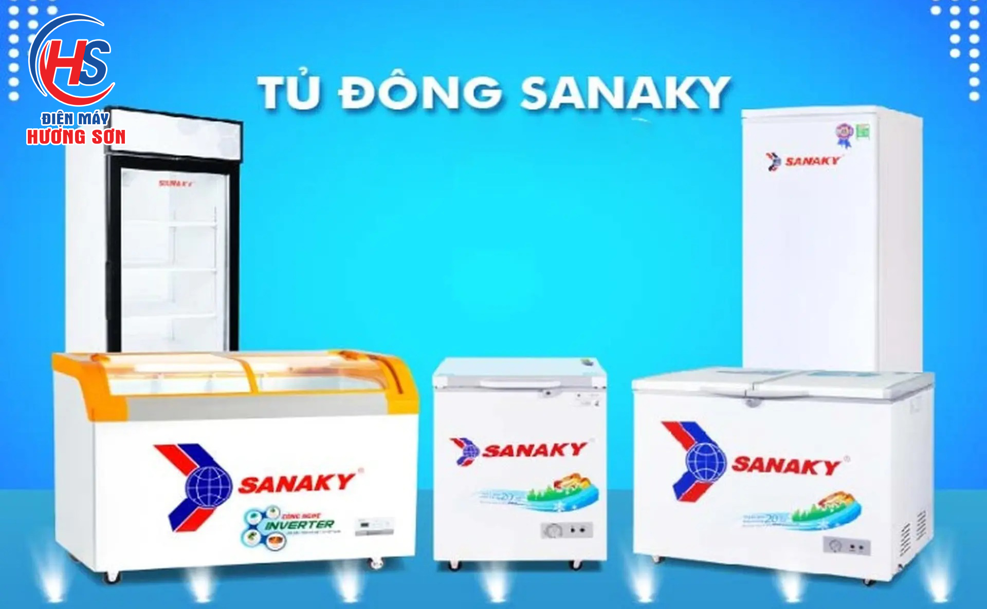 Tủ đông Sanaky