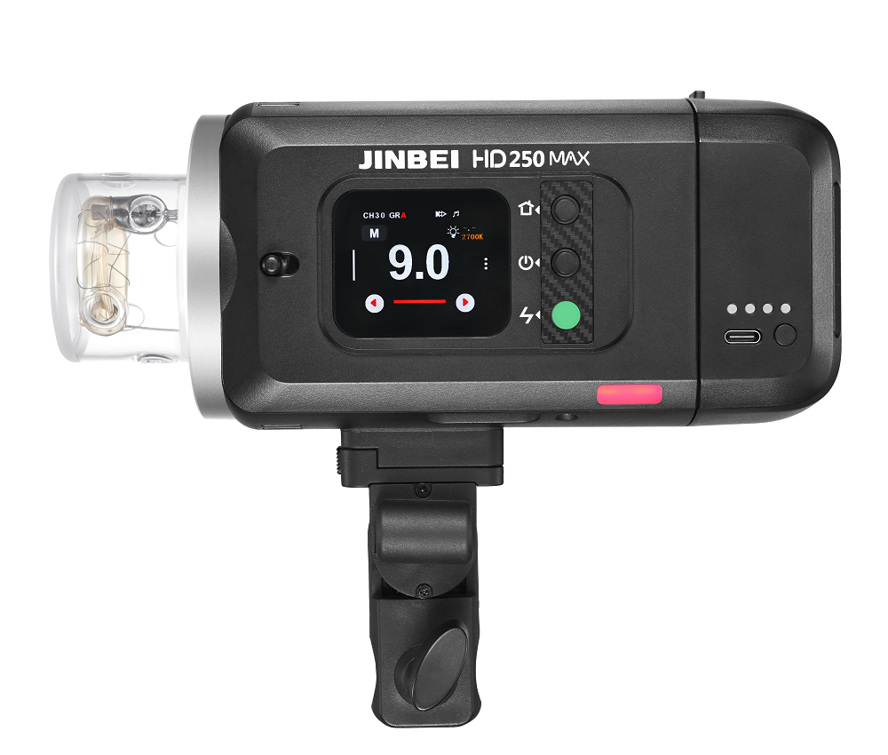 Đèn flash ngoài trời JINBEI HD250MAX Bản nâng cấp HSS TTL