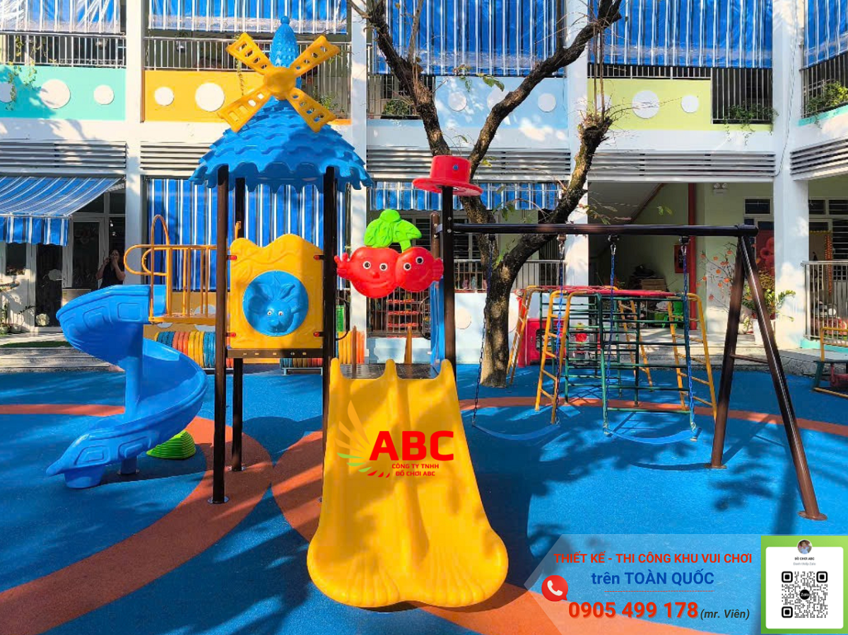 Tại sao nên đầu tư khu vui chơi ngoài trời cho trẻ em