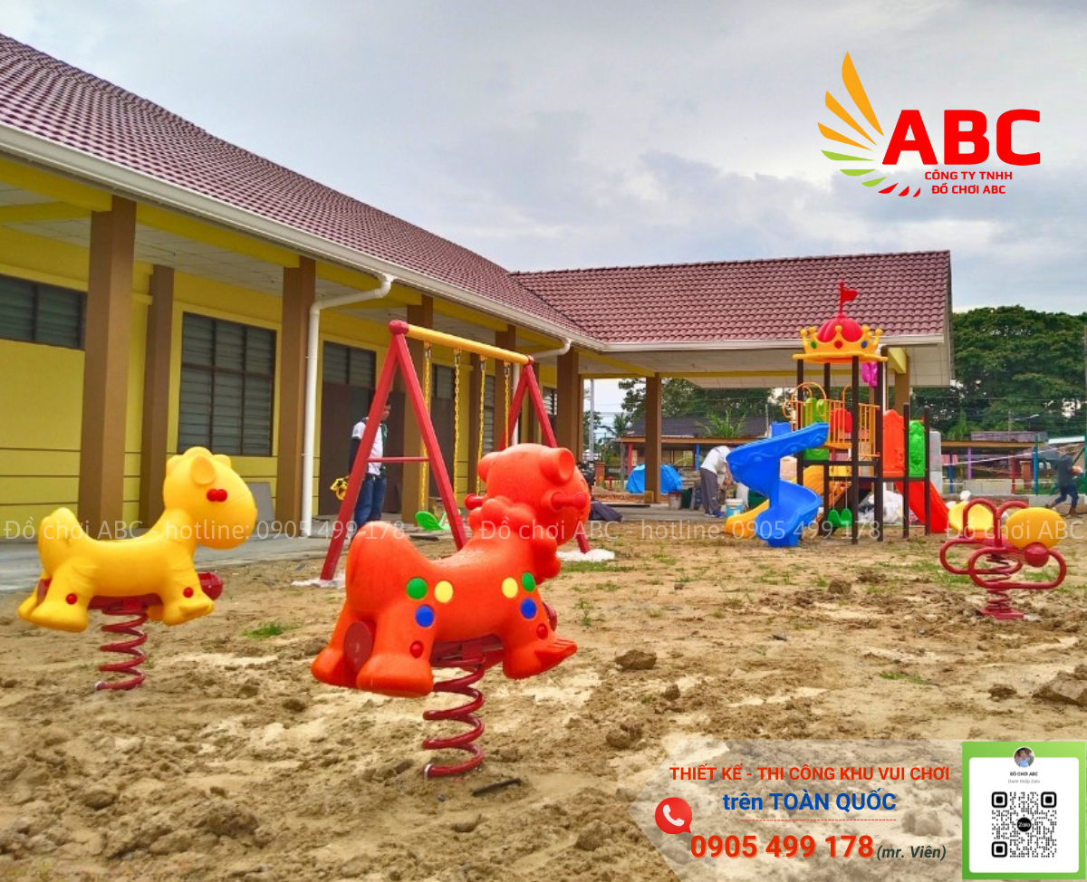 Thiết kế sân chơi tại trường học