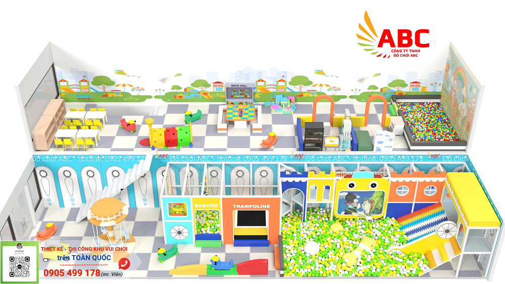 Hướng dẫn chọn thiết bị khu vui chơi trẻ em phù hợp từng độ tuổi