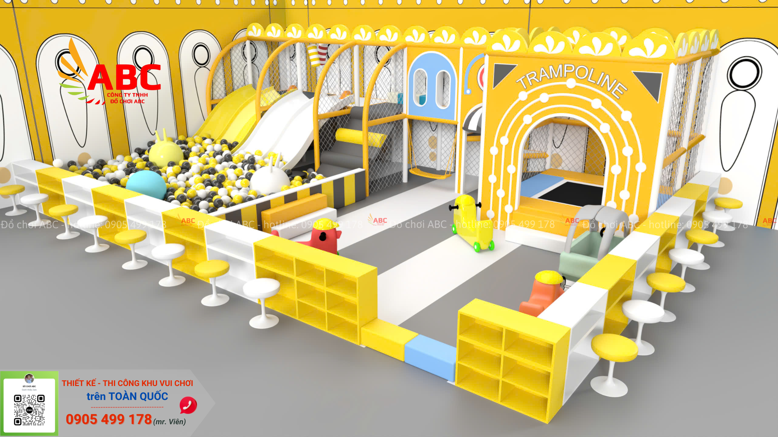 Thiết bị khu vui chơi trong nhà là gì?