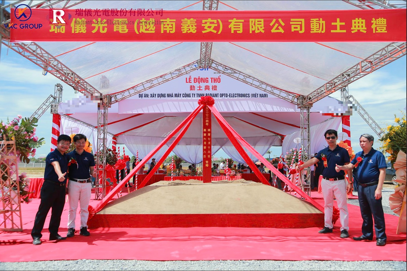 Cho thuê nhà bạt sự kiện