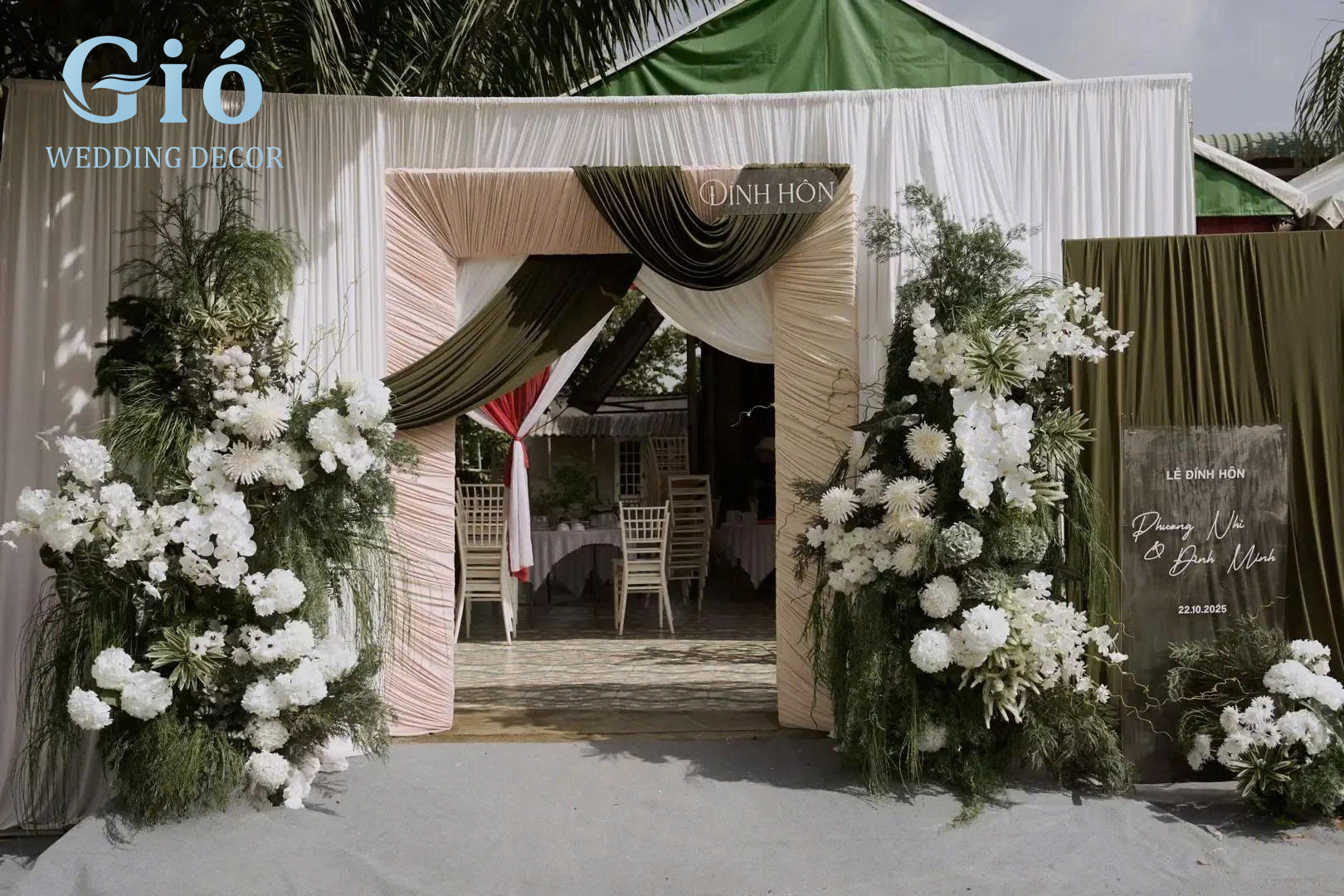 Decor lễ đính hôn