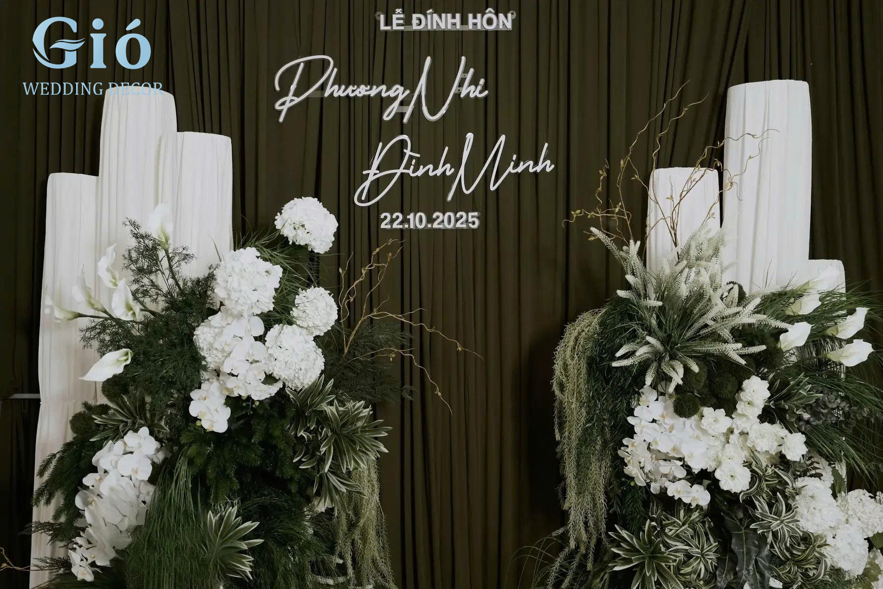 Decor lễ đính hôn