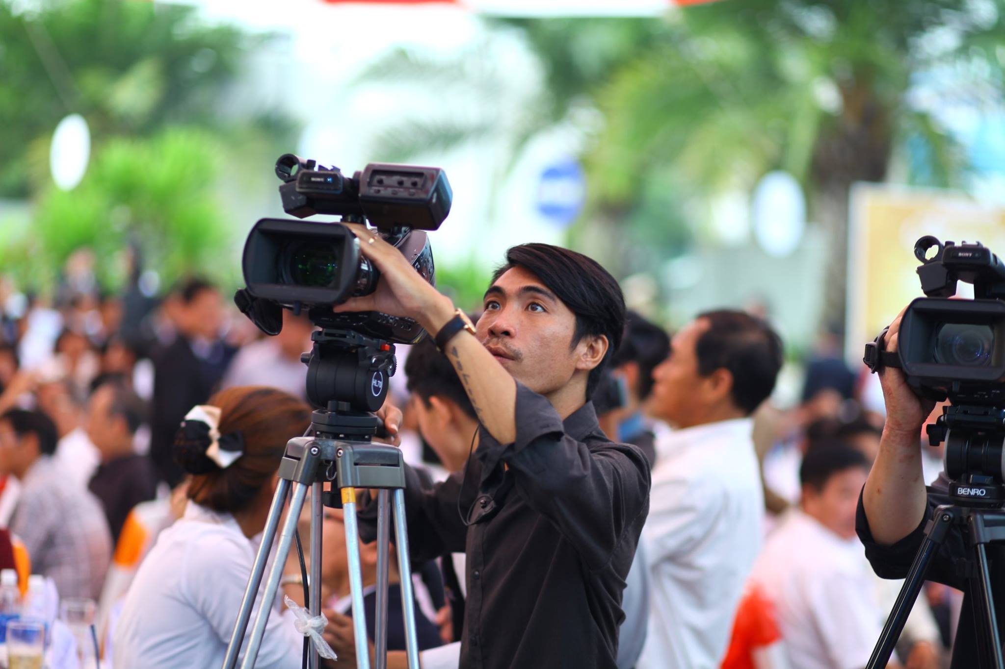 Quay phim sự kiện tại Nghệ An