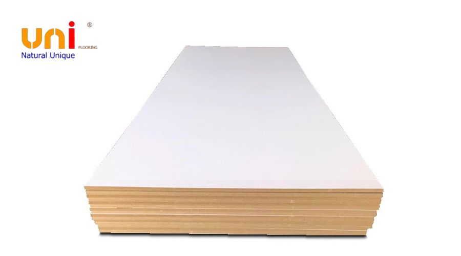 Thành phần và đặc tính vật lý của MDF phủ Melamine