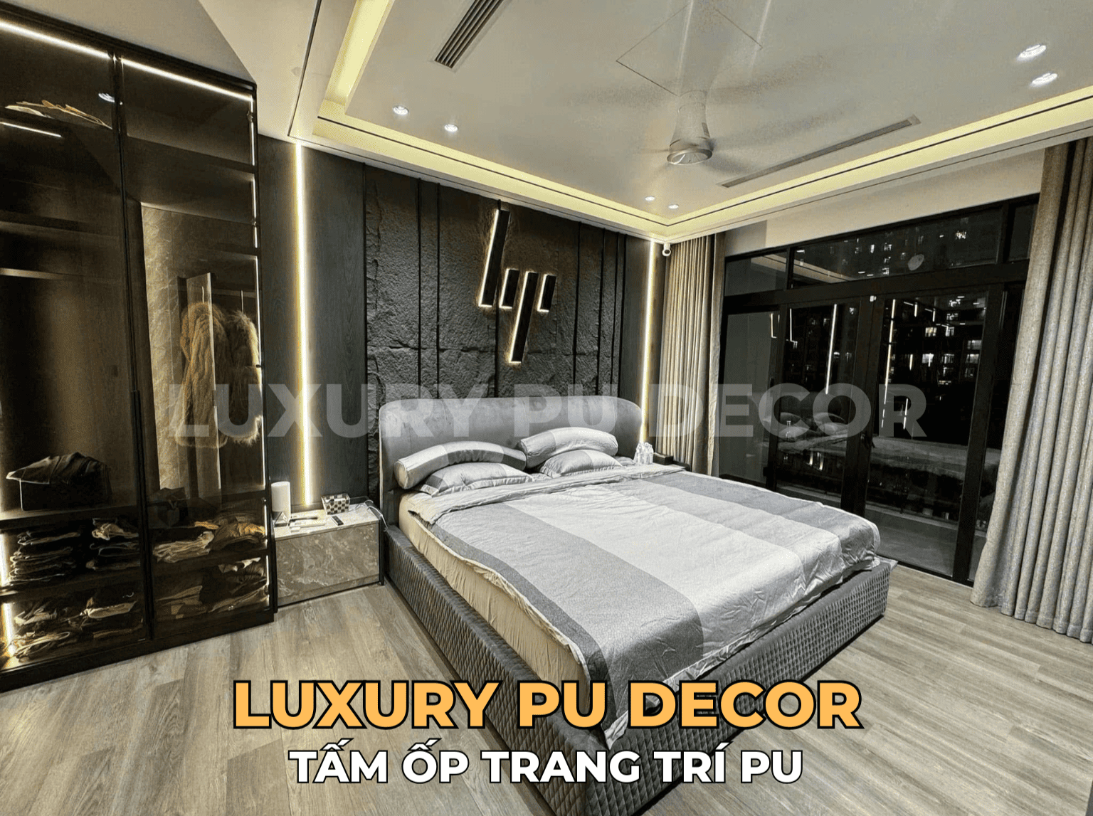 tấm PU giả đá khổ lớn