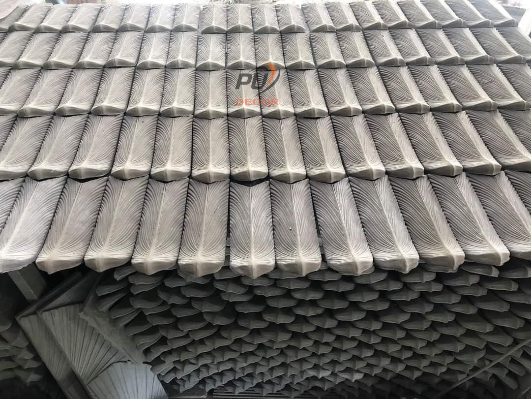 Hình ảnh công trình đã thi công tấm PU lông vũ