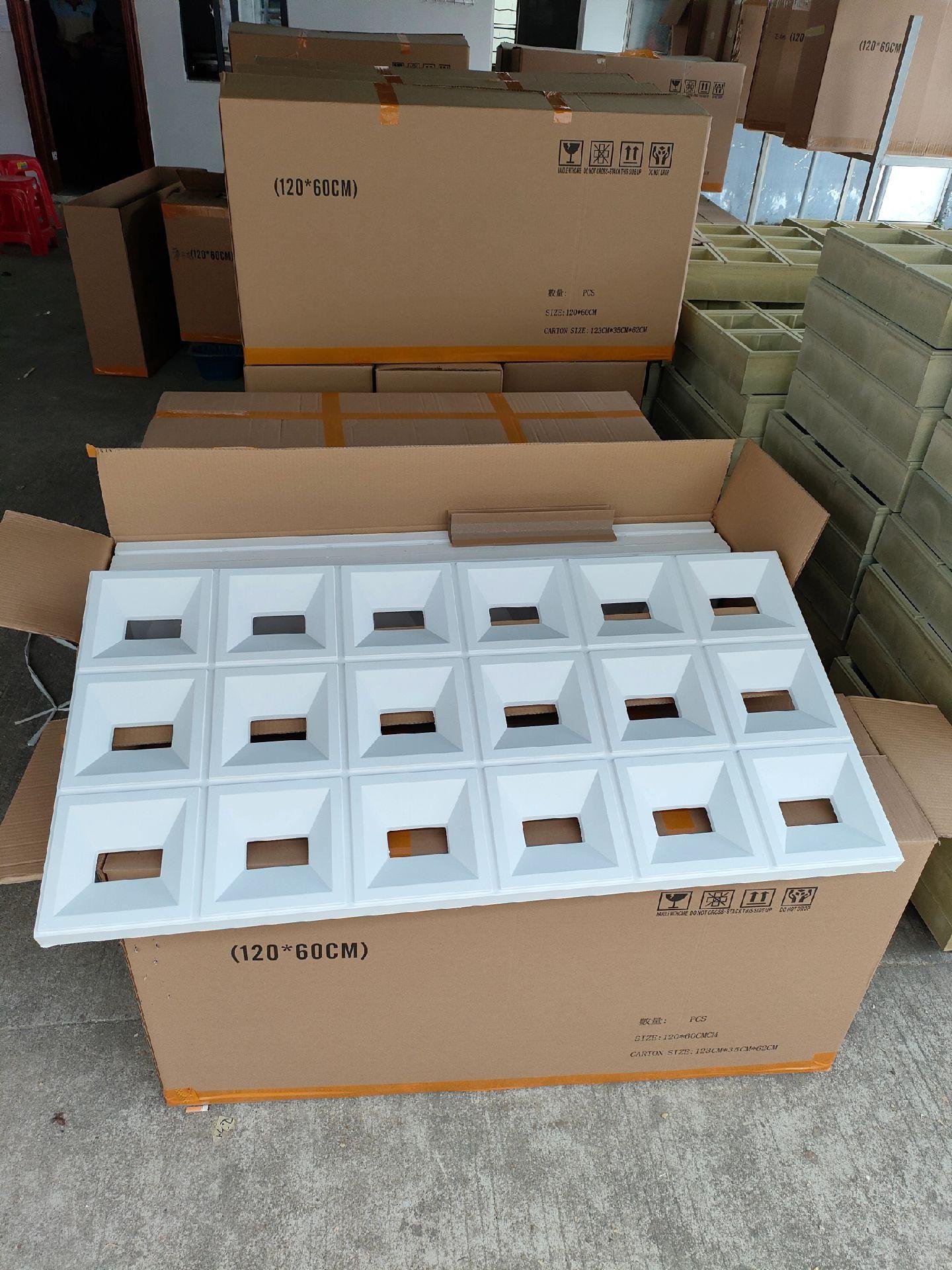 Hình ảnh công trình đã thi công tấm PU gạch bông gió